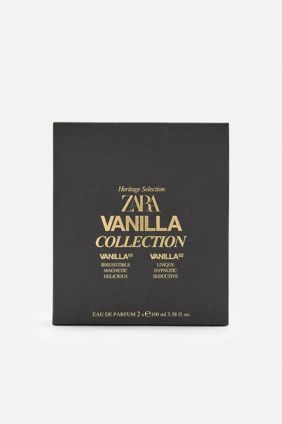 ست دوتایی عطر مردانه زارا VANILLA 01 + VANILLA 02 100 ML