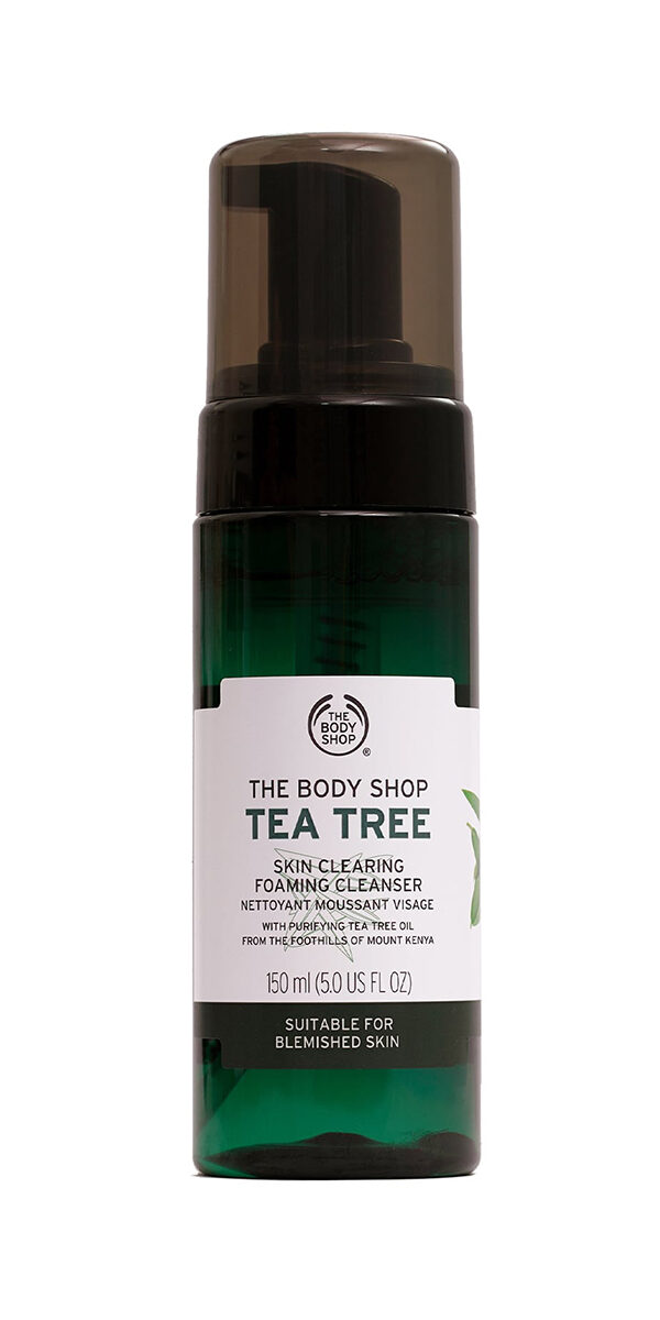 فوم شست و شو چای TEA TREE بادی شاپ